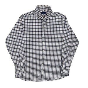 Proper Cloth Performance Dress Shirt Check Stretch Long Sleeve 41 16 Large